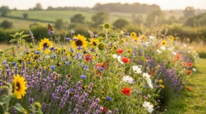 golden hour bloom pollinator haven