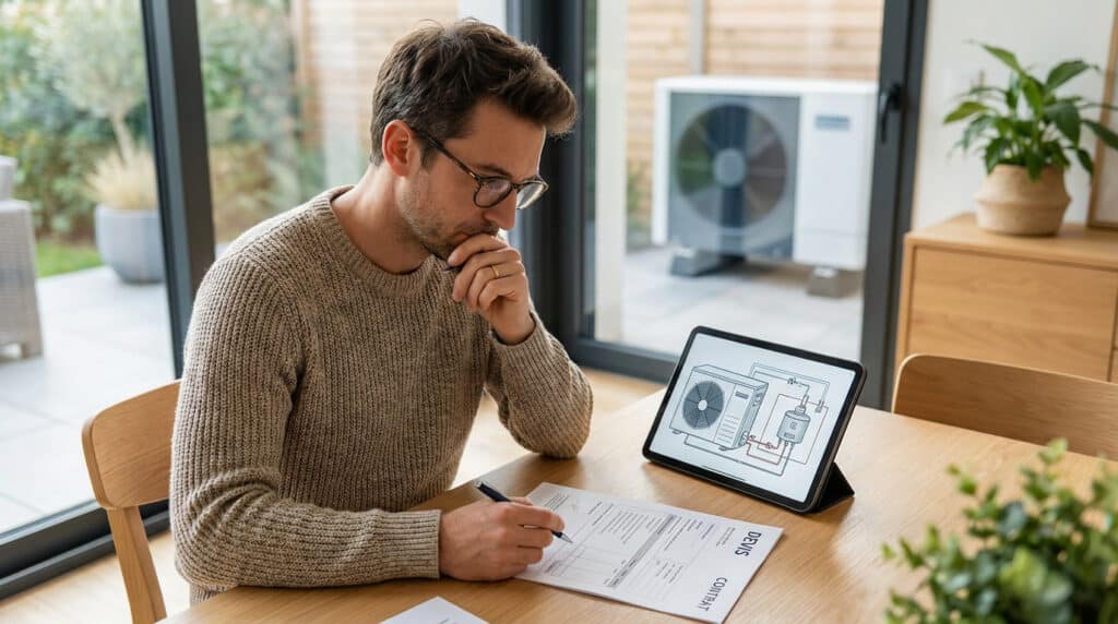 thoughtful review of heat pump contract